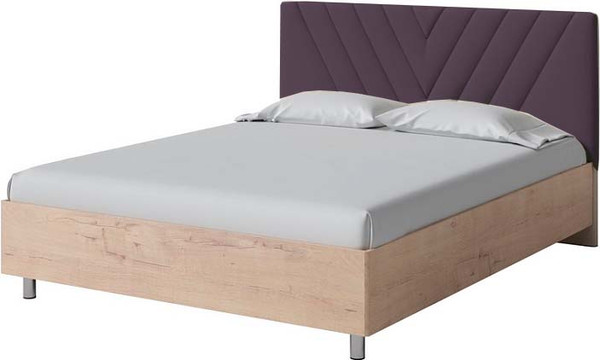 Изображение товара Двуспальная кровать Proson Ora 160x200 (бунратти/Ultra сливовый)