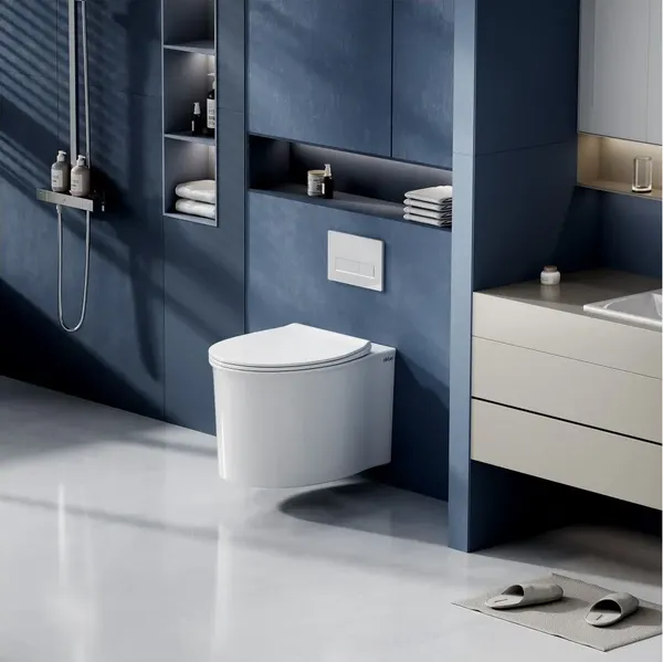 Изображение товара Унитаз подвесной Abber Bequem AC1127 (белый)