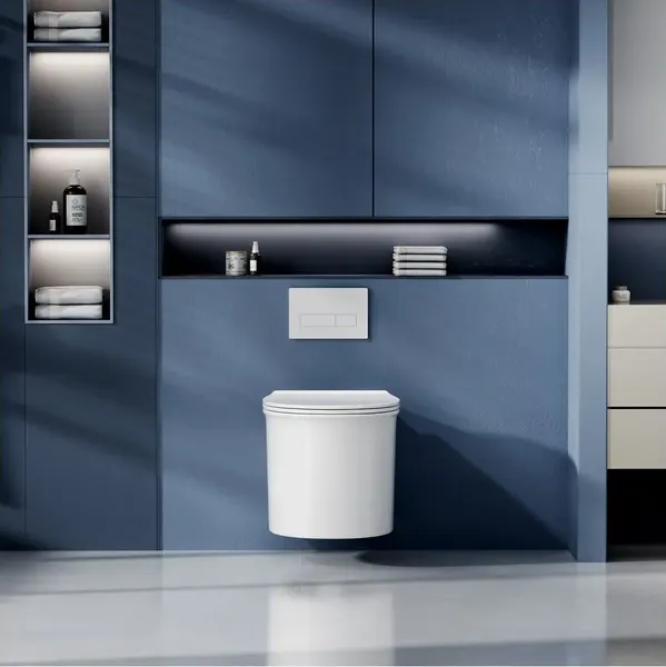 Изображение товара Унитаз подвесной Abber Bequem AC1127 (белый)