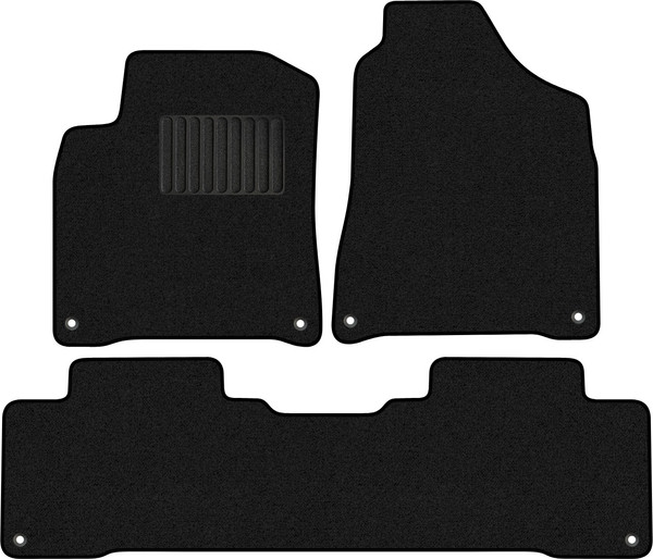 Изображение товара Комплект ковриков для авто Alicosta 2481_1_PR-6 для SsangYong Actyon SUV 2013-н.в. (ворс, черный)