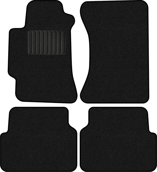 Изображение товара Комплект ковриков для авто Alicosta 1228_1_PR-6 для Subaru Impreza 2000-2007 (ворс, черный)
