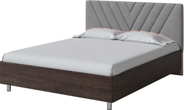 Изображение товара Двуспальная кровать Proson Ora 160x200 (дуб кантербери/Ultra осенний туман)