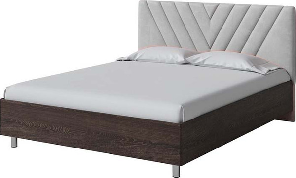 Изображение товара Полуторная кровать Proson Ora 140x200 (дуб кантербери/Ultra серый камень)