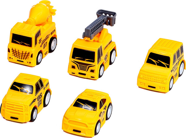 Изображение товара Набор игрушечных автомобилей Sima-Land Стройка / 10636437 (5шт)