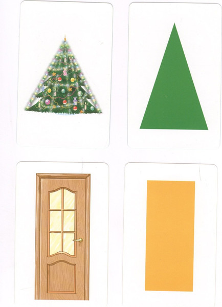 Изображение товара Развивающие карточки Улыбка Учим формы (4607929347375)