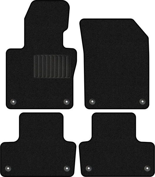 Изображение товара Комплект ковриков для авто Alicosta 1774_1_PR-6 для Volvo XC60 II SUV/UZ 2017-н.в. (ворс, черный)