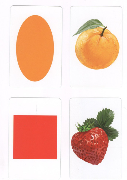 Изображение товара Развивающие карточки Улыбка Учим цвета (4607929347368)