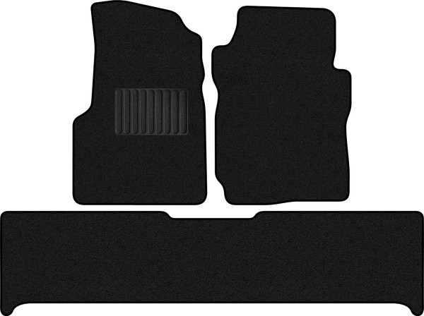 Изображение товара Комплект ковриков для авто Alicosta 1470_1_PR-6 для УАЗ Патриот SUV/УАЗ-3163 2005-2014 (ворс, черный)