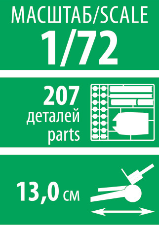 Изображение товара Сборная модель Звезда Советская гаубица Б-4 / 5085