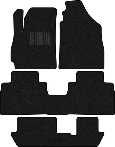 Изображение товара Комплект ковриков для авто Alicosta 2559_1_PR-6 для Jetour X70 I SUV 2019-н.в.+3 ряд (ворс, черный)