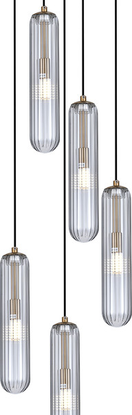 Изображение товара Люстра ESCADA 160001/5P G9x5W Brass / ES0000012