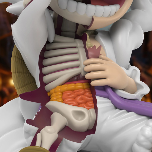 Изображение товара Фигурка коллекционная Mighty Jaxx Xxray. One Piece Luffy Gear5 Wanted Series / 65521