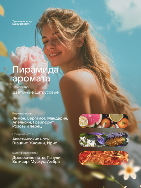 Изображение товара Парфюмерная вода La Ville Daisy Delight (50мл)