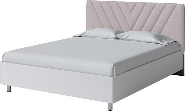 Изображение товара Двуспальная кровать Proson Ora 160x200 (белый/Nice кремовый)