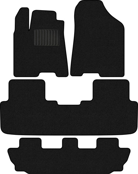 Изображение товара Комплект ковриков для авто Alicosta 2593_1_PR-6 для Changan CS95 I SUV+3ряд 2018-2023 (ворс, черный)