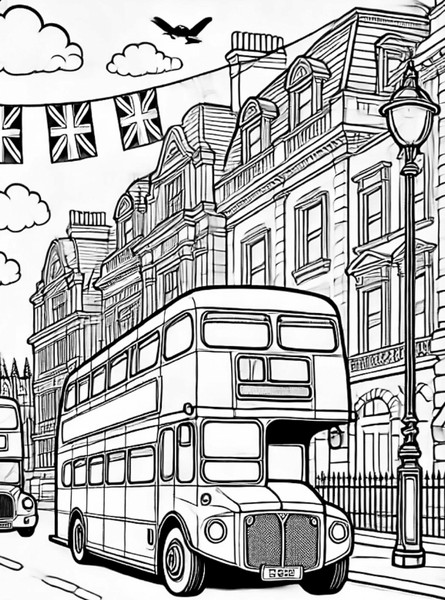 Изображение товара Раскраска-антистресс АСТ Раскрась Лондон!