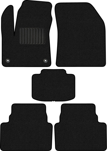 Изображение товара Комплект ковриков для авто Alicosta 2629_1_PR-6 для Citroen C5 Aircross I SUV 2022-н.в. (ворс, черный)