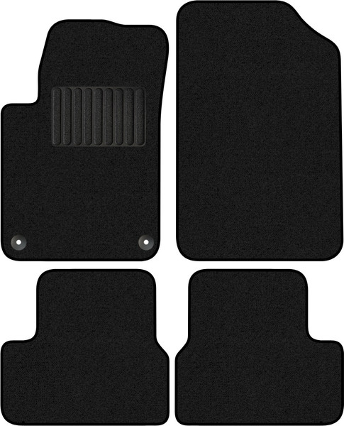 Изображение товара Комплект ковриков для авто Alicosta 2633_1_PR-6 для Citroen DS3 хэтчбэк 2009-н.в. (ворс, черный)
