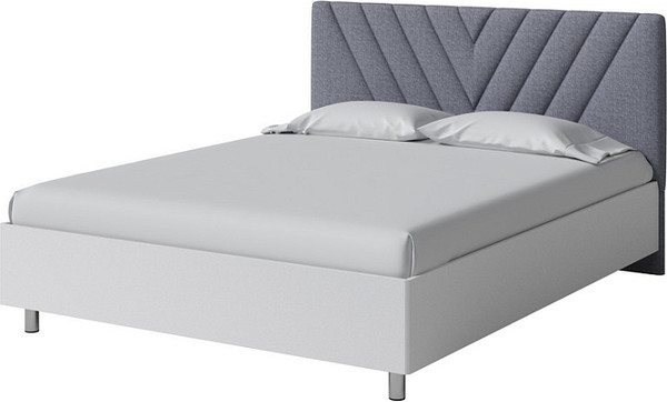 Изображение товара Полуторная кровать Proson Ora 140x200 (белый/Nice серый)