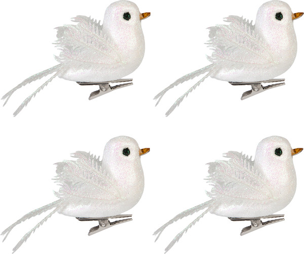 Изображение товара Набор елочных игрушек Волшебная страна Пернатый друг / 110379 (4шт)