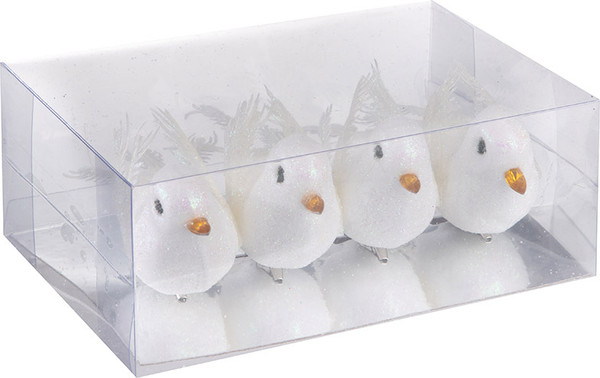 Изображение товара Набор елочных игрушек Волшебная страна Пернатый друг / 110379 (4шт)