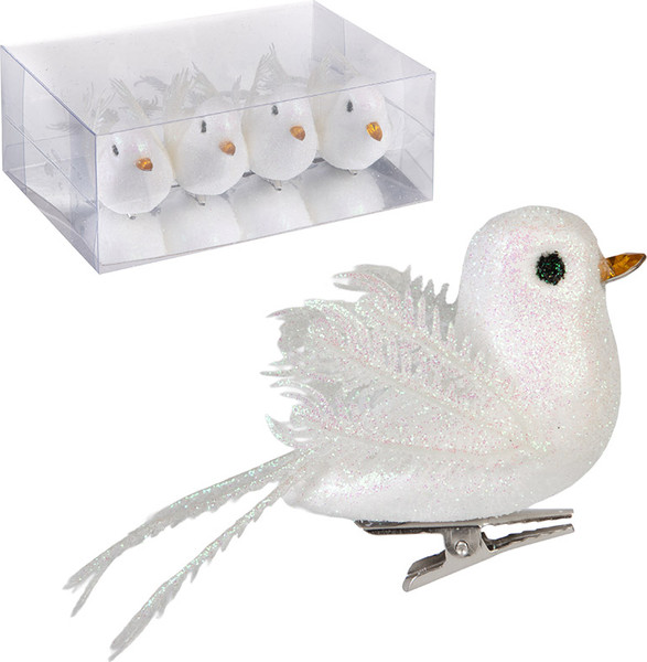 Изображение товара Набор елочных игрушек Волшебная страна Пернатый друг / 110379 (4шт)