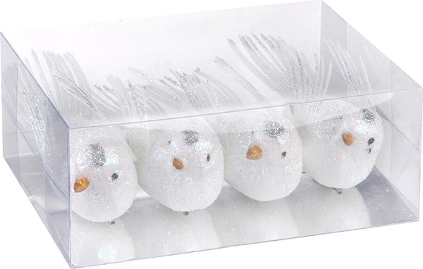 Изображение товара Набор елочных игрушек Волшебная страна Пташечка / 110378 (4шт)