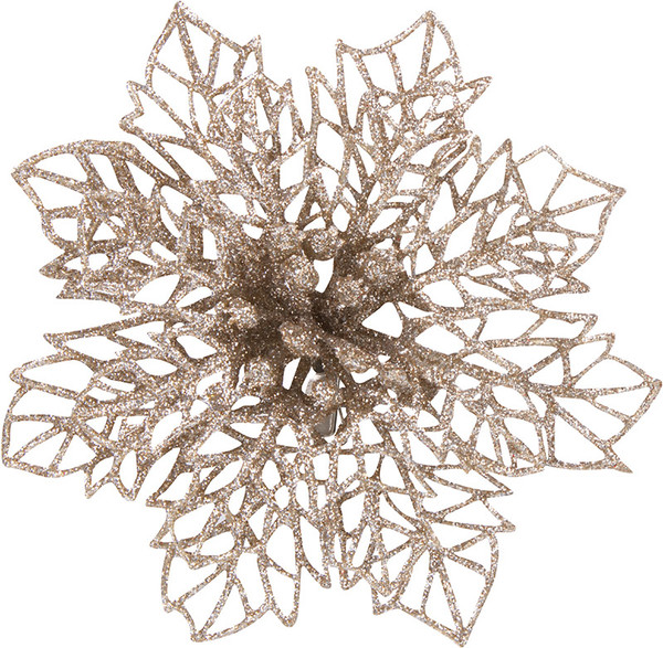 Изображение товара Набор елочных игрушек Волшебная страна Пуансеттия / 108570 (3шт)