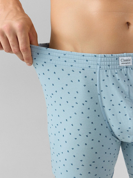 Изображение товара Трусы мужские Mark Formelle 411155 (р.102-112, узор на серо-голубом/декор)