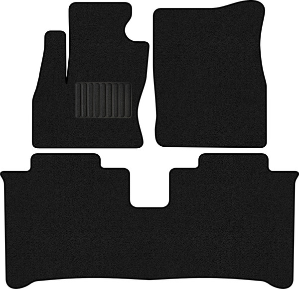 Изображение товара Комплект ковриков для авто Alicosta 2649_1_PR-6 для Dongfeng E11K I седан 2019-н.в. (ворс, черный)