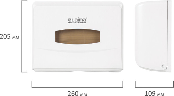 Изображение товара Диспенсер Laima Professional Classic / 606678 (белый)