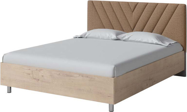 Изображение товара Двуспальная кровать Proson Ora 160x200 (бунратти/Nice мокко)