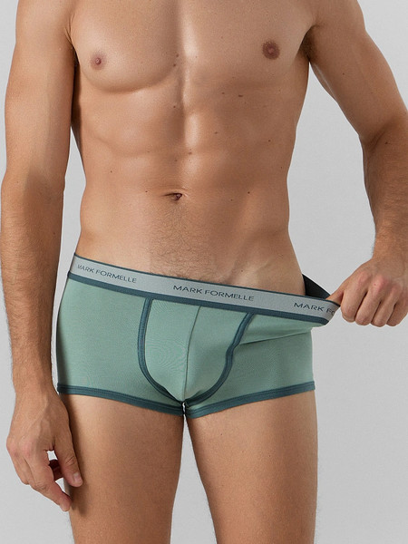 Изображение товара Трусы мужские Mark Formelle 411227 (р.90-100, зеленый лед)