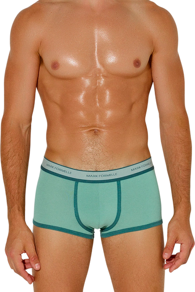Изображение товара Трусы мужские Mark Formelle 411227 (р.102-112, зеленый лед)