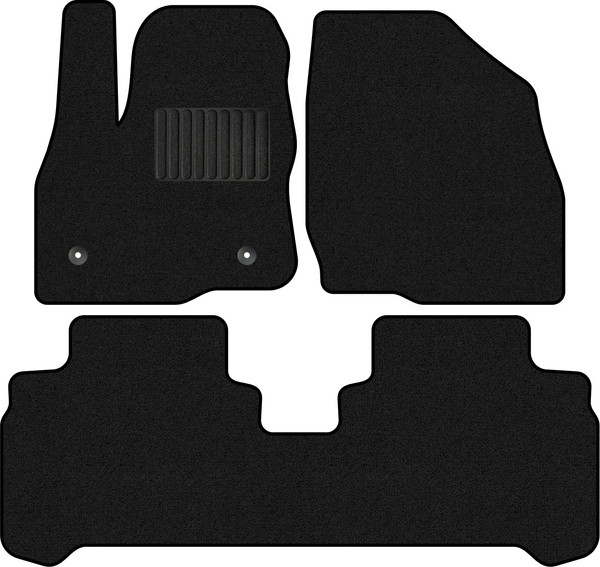 Изображение товара Комплект ковриков для авто Alicosta 1612_1_PR-6 для Chevrolet Bolt I хэтчбек 5дв 2016-2021 (ворс, черный)