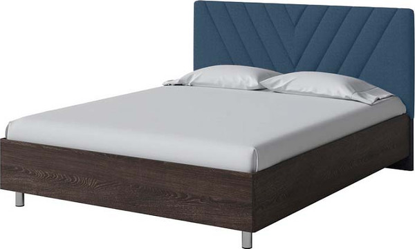Изображение товара Двуспальная кровать Proson Ora 160x200 (дуб кантербери/Nice океан)