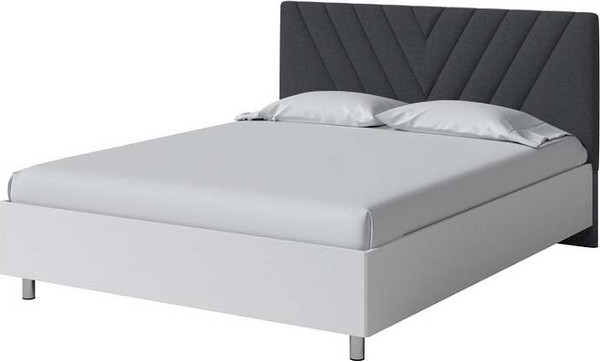 Изображение товара Полуторная кровать Proson Ora 140x200 (белый/Sohu графит)