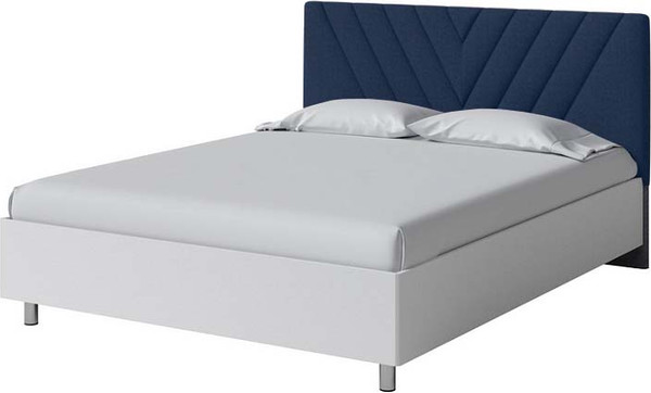 Изображение товара Двуспальная кровать Proson Ora 160x200 (белый/Sohu джинс)