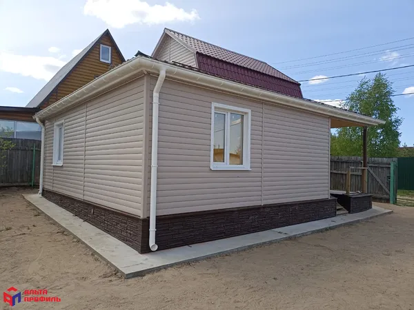 Изображение товара Сайдинг Альта-профиль Виниловый BH-01 (3.1x0.2м, персиковый)