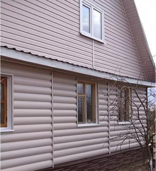 Изображение товара Сайдинг Альта-профиль Виниловый BH-01 (3.1x0.2м, персиковый)