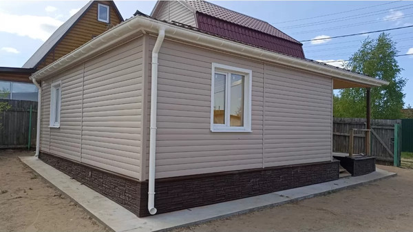 Изображение товара Сайдинг Альта-профиль Виниловый BH-03 (3.1x0.226м, персиковый)