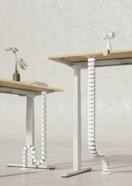 Изображение товара Держатель для проводов Ergosmart Ergo Cabel R (белый)