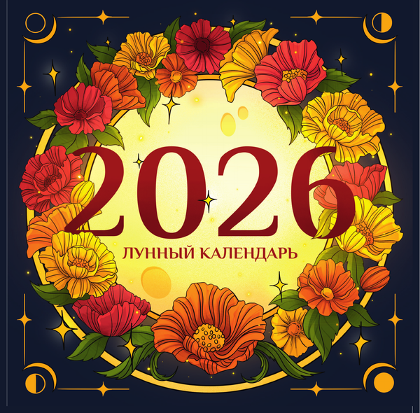 Изображение товара Календарь настенный АСТ Лунный на 2026 год. Советы и приметы (Блинкова А. 9785171769901)