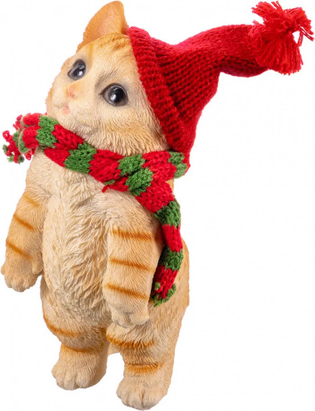 Изображение товара Статуэтка Elan Gallery Рождественский котенок / 101360