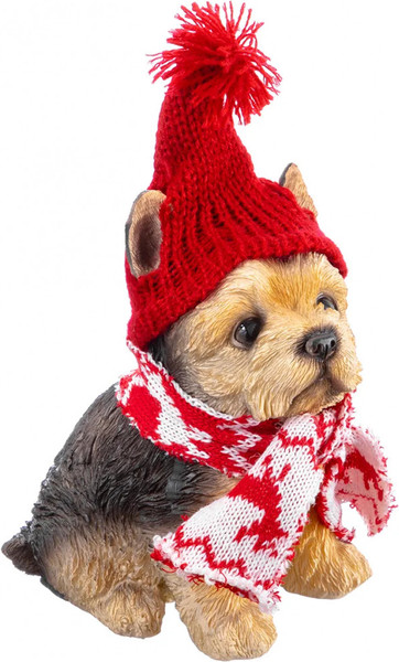 Изображение товара Статуэтка Elan Gallery Рождественский щенок йорк / 101361