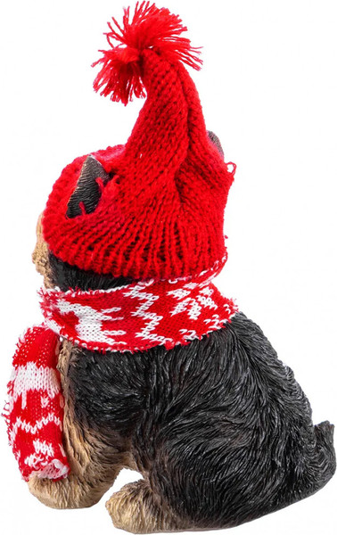 Изображение товара Статуэтка Elan Gallery Рождественский щенок йорк / 101361