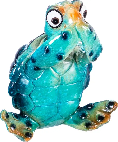 Изображение товара Статуэтка Elan Gallery Голубая черепашка Ничего не говорю / 101366
