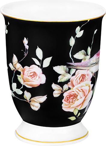 Изображение товара Кружка Elan Gallery Певчие птички на черном / 730830