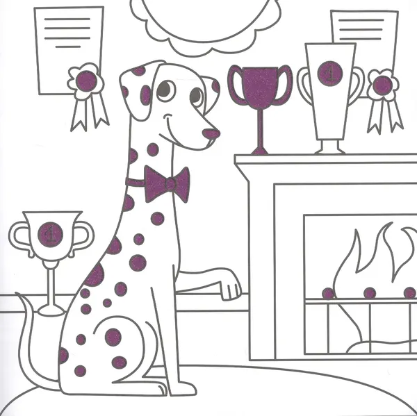 Изображение товара Раскраска Проф-Пресс С глиттером. Милые щенки (9785378307234)