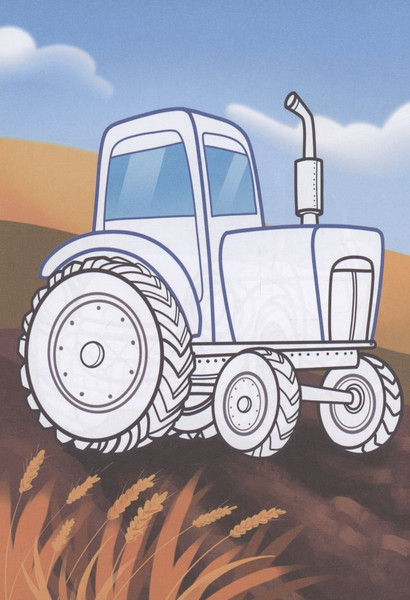 Изображение товара Раскраска Проф-Пресс Рисуем пальчиками. Машинки (9785378355044)